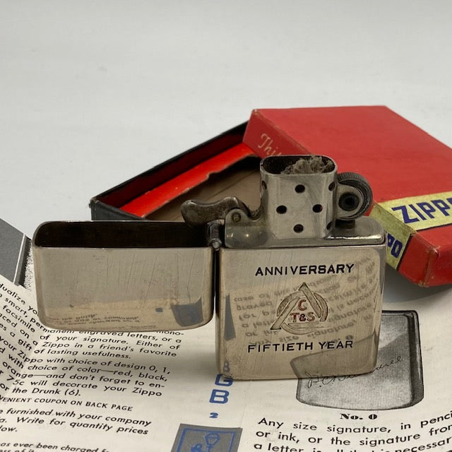 【ZIPPO ライター モデル】 1946年~1947年製 3バレル ニッケルシルバー製ジッポーの話