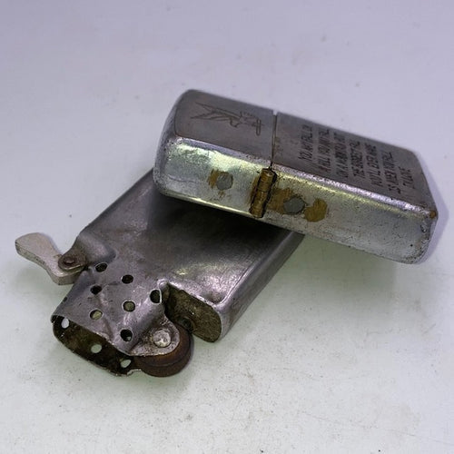 【ZIPPO ライター 見分け方】 ベトナムジッポーの各パーツのコンディションについて -補修の痕跡-