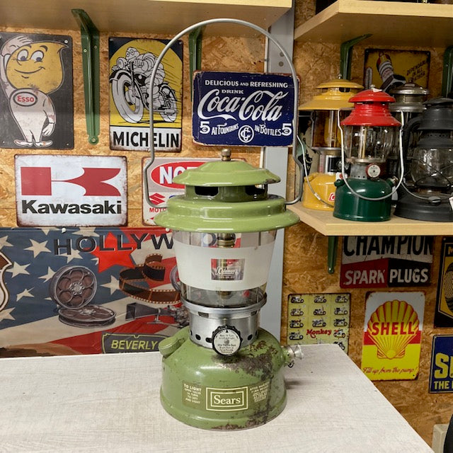 【Coleman ランタン モデル】 シアーズランタンの話 その１３ ― MODEL 72241「アボカドグリーン・シングルマントル」 ― ⑨-1