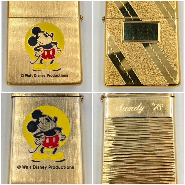 39年前の1985年＊ボーデンミルク＊ビンテージ　ゴールド金色ジッポー ZIPPO ライター モデル】1976年～ ジッポー ゴールデン