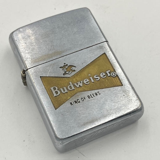 ZIPPO ビンテージ 1968年 Budweiser バドワイザー 企業もの ジッポー 中古 火花確認 【海外直輸入USED品】