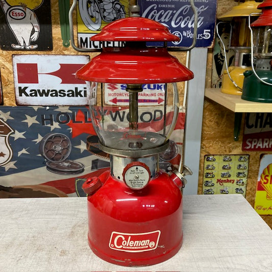 コールマン Coleman ランタン 1965年12月 200A パテペン 整備済み【海外直輸入USED品】