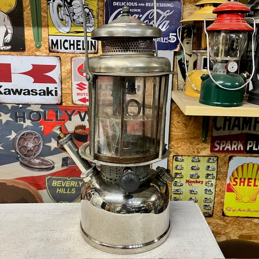 コールマン Coleman ランタン 1927年1月 オールドコールマンランタン LQ427 クイックライト マイカグローブ 中古 整備済み【海外直輸入USED品】