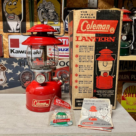 コールマン Coleman ランタン 1967年7月 200A パテペン 中古 整備済み【海外直輸入USED品】