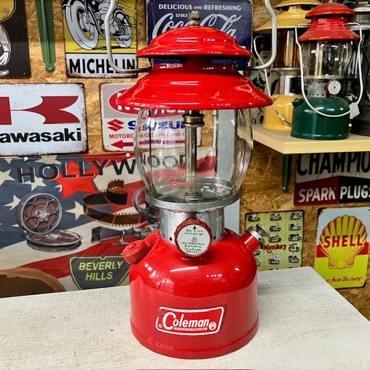コールマン Coleman ランタン 1970年1月 美品ですが凹みあります 200A パテペン【海外直輸入USED品】