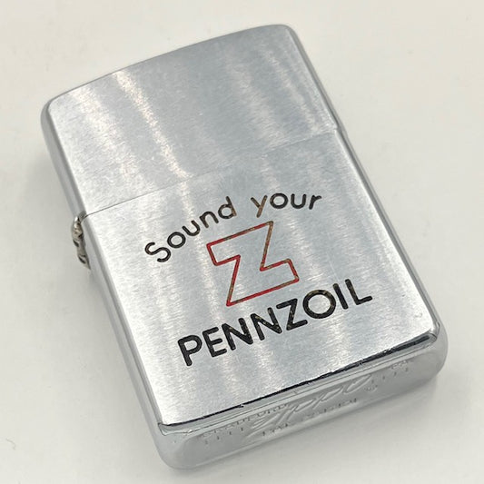 ZIPPO ビンテージ ジッポー 1966年 PENNZOIL ペンズオイル PAT.2517191 中古 動作確認済み 【海外直輸入USED品】