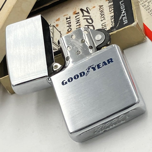 ZIPPO ビンテージ ジッポー 未使用デッドストック 1964年製 GOODYEAR グッドイヤー PAT.2517191 動作確認済み 【海外直輸入USED品】