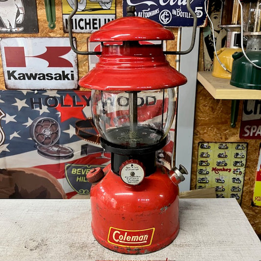 コールマン Coleman ランタン 1952年6月 200A ブラックバンド 前期 サンシャイングローブ 中古 整備済み【海外直輸入USED品】