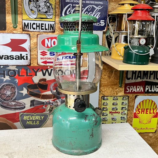 【希少モデル】1946年製　コールマン Coleman カナダ製 242B シーフォーム　ランタン　サンシャイングローブ 整備済み 【海外直輸入USED品】