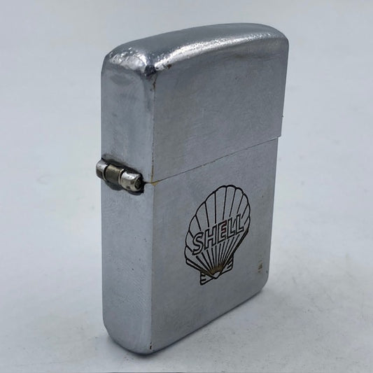 ジッポー ZIPPO ライター 1947年〜1949年 ３バレル SHELL シェル石油 ニッケルシルバー製インサイドユニット【海外直輸入USED品】