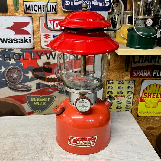 コールマン Coleman ランタン 1969年2月 200A パテペン 中古 整備済み【海外直輸入USED品】