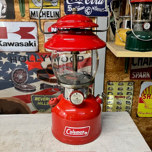 コールマン Coleman ランタン 1967年10月 希少 スモールパテペン 小文字パテペン 中古 整備済み【海外直輸入USED品】