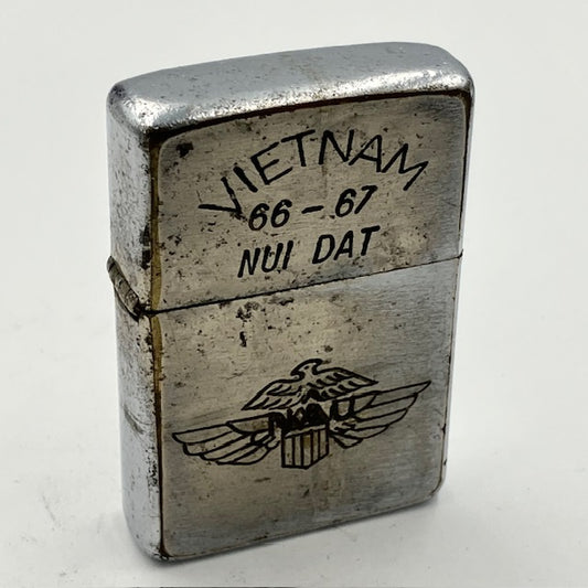 ZIPPO ベトナム 1966年 U.S. Army Parachutist Badge（米陸軍 空挺章／パラシュート章） ビンテージ ジッポー ベトナムジッポー 中古 動作確認済み 【海外直輸入USED品】