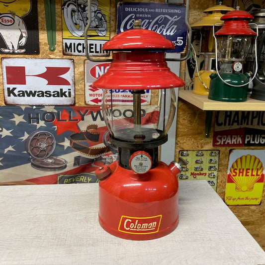 コールマン Coleman ランタン 1952年6月 200A ブラックバンド 前期 美品 サンシャイングローブ オリジナル 整備済み【海外直輸入USED品】