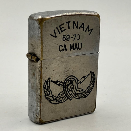 ジッポー ZIPPO ベトナムジッポー 1969年  米軍パイロット徽章 使えます ヴェトナムジッポー【海外直輸入USED品】