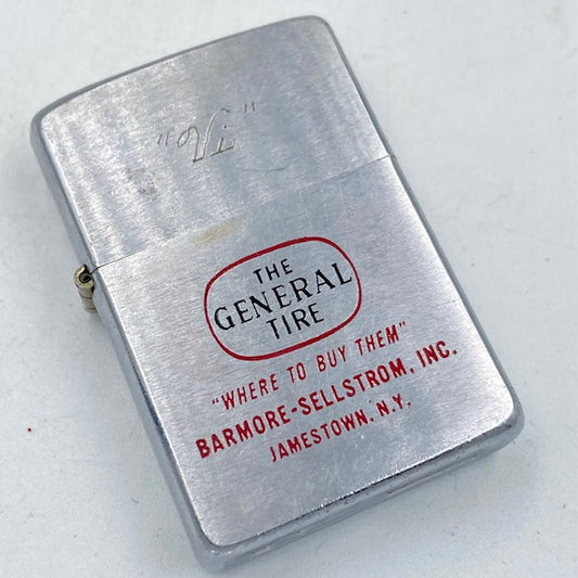 ジッポー ZIPPO ライター 1961年 ビンテージ 企業もの THE GENERAL TIRE PAT.2517191【海外直輸入USED品】