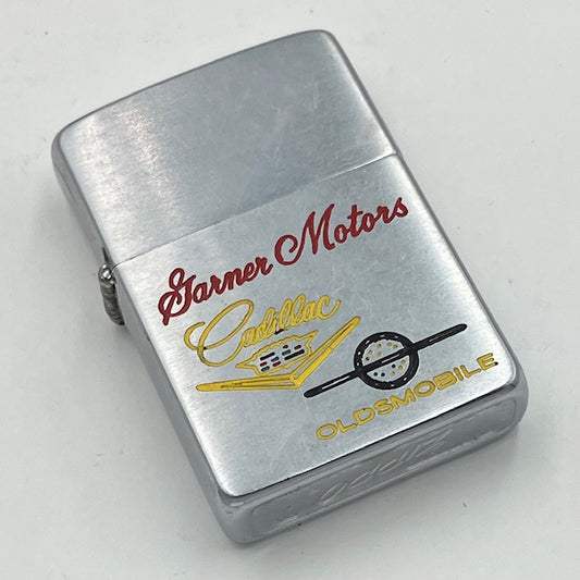 ZIPPO ビンテージ ジッポー 1955年～1956年 Cadillac × Oldsmobile ダブルネーム PAT.2517191 中古 動作確認済み 【海外直輸入USED品】