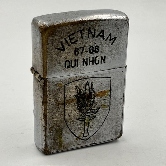 ジッポー ZIPPO ライター ベトナムジッポー 1967年後期 第1航空旅団 使えます ヴェトナムジッポー【海外直輸入USED品】