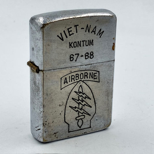 ジッポー ZIPPO ベトナムジッポー 1967年後期 第1特殊任務部隊 使えます ヴェトナムジッポー【海外直輸入USED品】