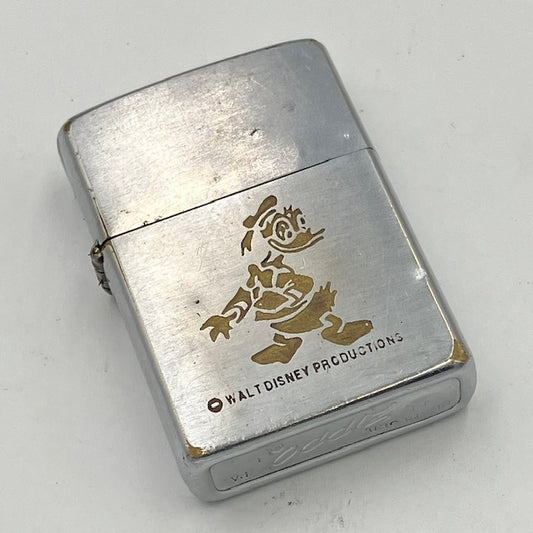 ZIPPO ビンテージ ジッポー 1971年 ディズニー ドナルドダック 中古 動作確認済み 【海外直輸入USED品】