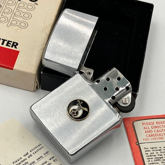 ZIPPO ビンテージ ジッポー 1978年 フリーメイソン シュライナーズ 箱入り 未着火品 中古 動作確認済み 【海外直輸入USED品】