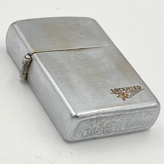 ZIPPO ビンテージ ジッポー ロッキード社 1947年～1949年 3バレル ニッケルシルバーインナー 中古 動作確認済み 【海外直輸入USED品】