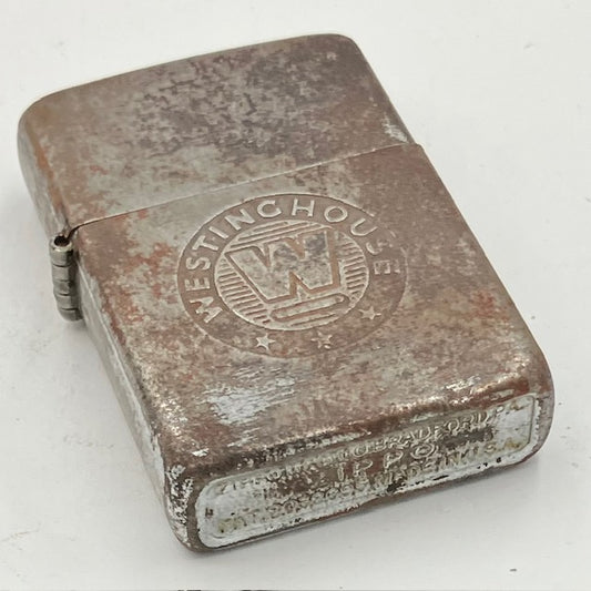 ZIPPO ビンテージ ジッポー 1951〜1953年 スチール製 WESTINGHOUSE PAT.2032695 中古 動作確認済み 【海外直輸入USED品】