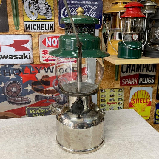 コールマン Coleman ランタン 1937年4月 242B 前期 オールドPIREX社コールマンロゴグローブ 整備済み【海外直輸入USED品】