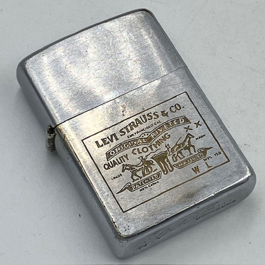 ジッポー ZIPPO ライター 1968年 リーバイス LEVI'S XXパッチ ダブルエックス ビンテージ【海外直輸入USED品】