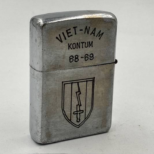 ジッポー ZIPPO ベトナムジッポー 1968年 第１信号旅団 使えます ヴェトナムジッポー【海外直輸入USED品】