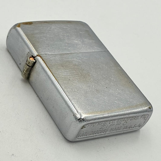 ZIPPO ビンテージ ジッポー 1947年～1949年 3バレル ニッケルシルバーインナー 中古 動作確認済み 【海外直輸入USED品】