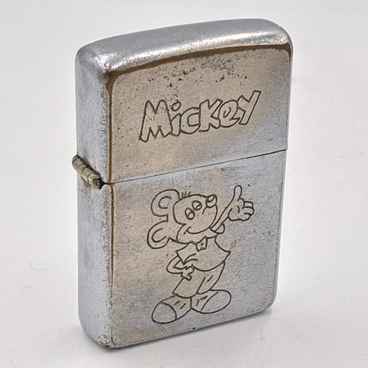 ZIPPO ベトナム 1967年後期 ミッキーマウス柄 ビンテージ ベトナムジッポー 動作確認済み 【海外直輸入USED品】