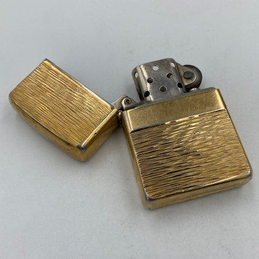 1978年　ゴールデン・エレガンス　Golden Elegance Horizontal Bark　ジッポー　Zippo【海外直輸入USED品】