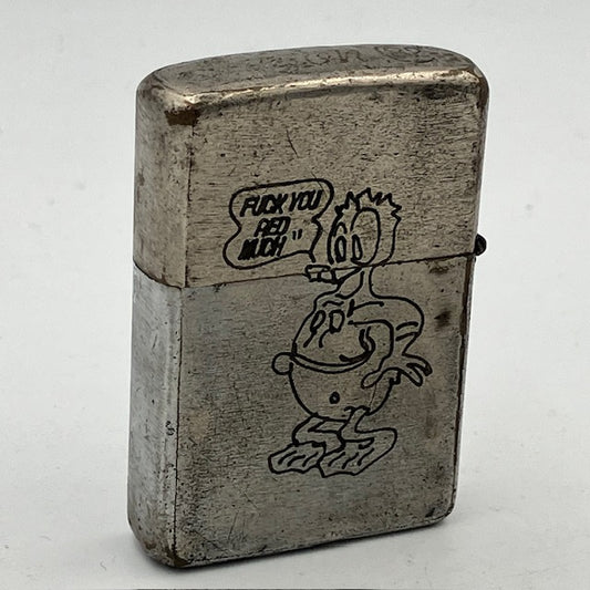 ジッポー ZIPPO ライター ベトナムジッポー 1968年 ドナルドダック柄 使えます ヴェトナムジッポー【海外直輸入USED品】