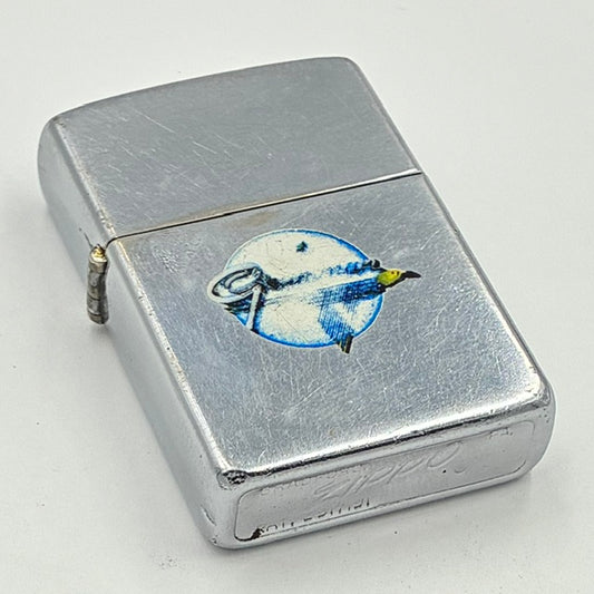 ZIPPO ビンテージ ジッポー 1957年 タウン＆カントリー GRUMMAN グラマン PAT.2517191 中古 動作確認済み 【海外直輸入USED品】