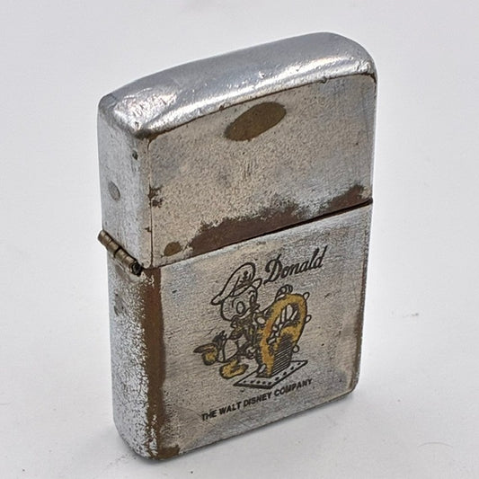 ZIPPO ジッポー ベトナム 1971年 ドナルドダック柄 ビンテージ ベトナムジッポー 中古 動作確認済み 【海外直輸入USED品】