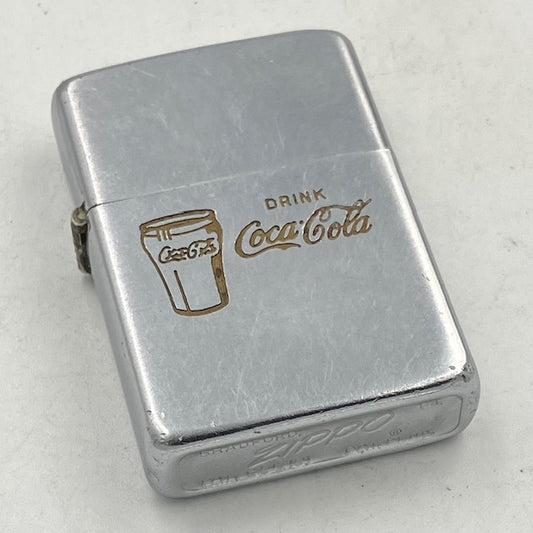ZIPPO ジッポー ライター 1955～1956年 コカ・コーラ DRINK Coca-Cola コカコーラ PAT.2517191 【海外直輸入中古品】