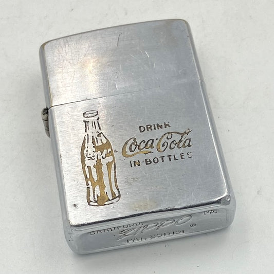 ZIPPO ビンテージ ジッポー 1965年 コカ・コーラ DRINK Coca-Cola コカコーラ PAT.2517191 中古 動作確認済み 【海外直輸入USED品】