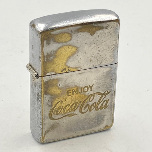 ZIPPO ビンテージ ジッポー 1966年 コカ・コーラ ENJOY Coca-Cola コカコーラ PAT.2517191 中古 動作確認済み 【海外直輸入USED品】