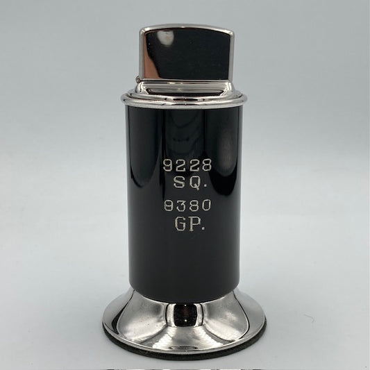 ジッポー ZIPPO 美品 1960〜1965年 モダーン No.1310 ブラック 卓上ライター テーブルライター【海外直輸入USED品】