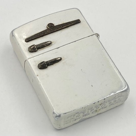 ZIPPO ビンテージ フルスタンプ 1953年～1955年 Leonard Refrigerator Company 冷蔵庫 ジッポー 中古 火花確認 【海外直輸入USED品】