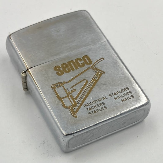 ZIPPO ビンテージ 1974年 SENCO Products, Inc. ジッポー 中古 火花確認 【海外直輸入USED品】