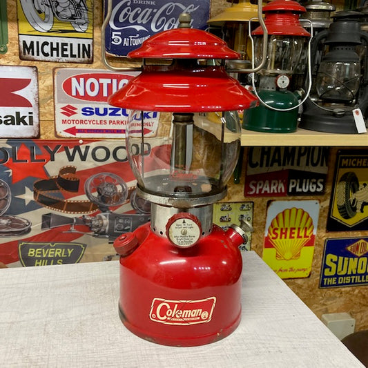 コールマン Coleman ランタン 1966年8月 200A パテペン 整備済み【海外直輸入USED品】