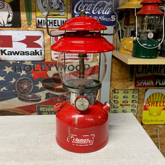 コールマン Coleman ランタン 1967年10月 200A 希少 スモールパテペン 小文字パテペン 整備済み【海外直輸入USED品】