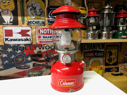 1959年1月　イエローボーダー　美品　コールマン Coleman 200A　ランタン