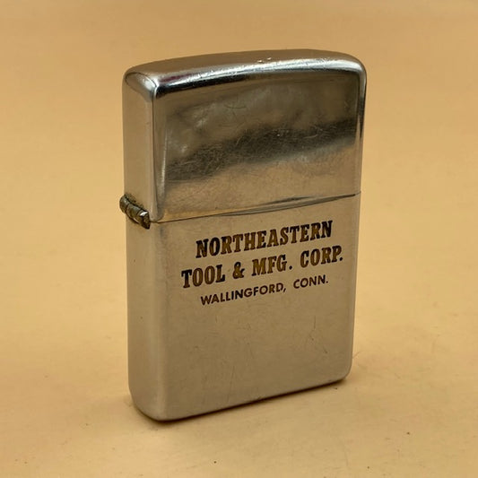 1966年　 NORTHEASTERN TOOL&MFG.CORP.　企業もの　ジッポー　Zippo　PAT.2517191　【海外直輸入USED品】