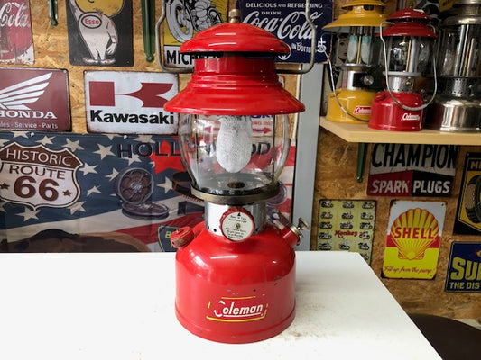 1960年7月　イエローボーダー　コールマン Coleman 200A　ランタン